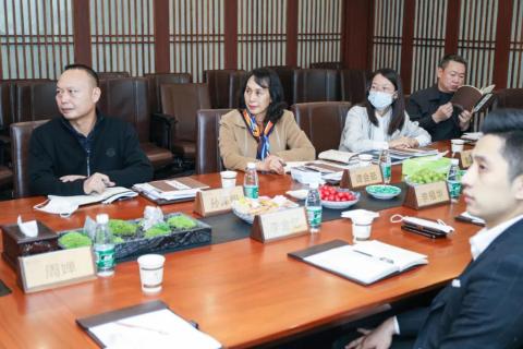 罗湖区人大常委副主任谭会茹一行莅临c7娱乐调研